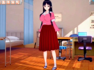 【エロゲーコイカツ！】東方 蓬莱山輝夜3DCGアニメ動画(touhou)Hentai Game Koikatsu! touhou Kaguya Houraisan(Anime 3DCG Video