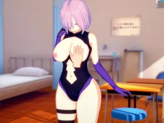 【エロゲーコイカツ！】FGO マシュ・キリエライト3DCGアニメ動画(フェイト)[Hentai Game Koikatsu! Fate Mashu Kyrielight (Anime3DVideo