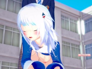 【エロゲーコイカツ！】VTuber がうるぐら3DCGアニメ動画(バーチャルYoutuber)[Hentai Game Koikatsu! Gawr Gura(Anime 3DCG Video)]