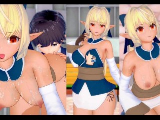 【エロゲーコイカツ！】VTuber 不知火フレア3DCG巨乳アニメ動画(バーチャルYoutuber)[Hentai Game Koikatsu! Shiranui Flare(Anime 3DCG