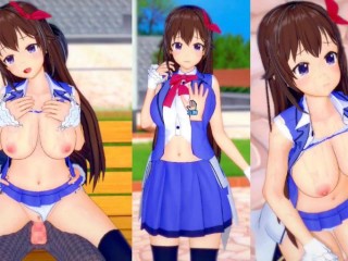 【エロゲーコイカツ！】VTuber ときのそら3DCG巨乳アニメ動画(バーチャルYoutuber)[Hentai Game Koikatsu! Tokino Sora(Anime 3DCG Video