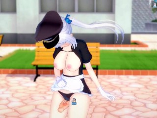 【エロゲーコイカツ！】VTuber 神楽めあ3DCG巨乳アニメ動画(バーチャルYoutuber)[Hentai Game Koikatsu! Kagura Mea(Anime 3DCG Video)]