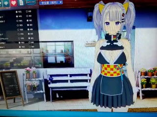 【エロゲーコイカツ！】VTuber 輝夜月3DCG巨乳アニメ動画(バーチャルYoutuber)[Hentai Game Koikatsu! Kaguya Luna(Anime 3DCG Video)]