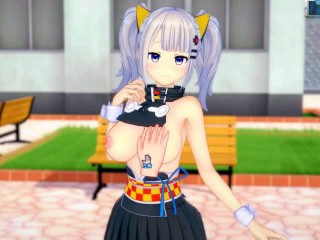 【エロゲーコイカツ！】VTuber 輝夜月3DCG巨乳アニメ動画(バーチャルYoutuber)[Hentai Game Koikatsu! Kaguya Luna(Anime 3DCG Video)]