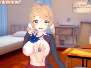 【エロゲーコイカツ！】VTuber しぐれうい3DCG巨乳アニメ動画(バーチャルYoutuber)[Hentai Game Koikatsu! Shigure Ui(Anime 3DCG Video)