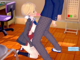 【エロゲーコイカツ！】VTuber しぐれうい3DCG巨乳アニメ動画(バーチャルYoutuber)[Hentai Game Koikatsu! Shigure Ui(Anime 3DCG Video)