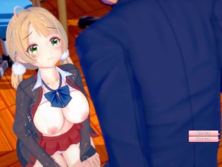 【エロゲーコイカツ！】VTuber しぐれうい3DCG巨乳アニメ動画(バーチャルYoutuber)[Hentai Game Koikatsu! Shigure Ui(Anime 3DCG Video)