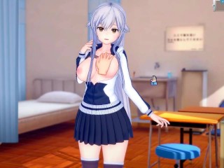 【エロゲーコイカツ！】VTuber アズマリム3DCG巨乳アニメ動画(バーチャルYoutuber)[Hentai Game Koikatsu! Azuma Lim(Anime 3DCG Video)]