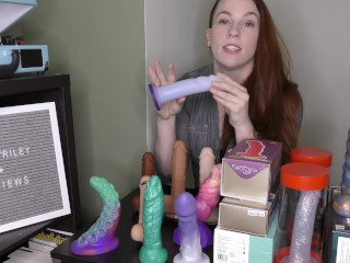 Lily O'Riley's Dildo Stash Exploration - Uberrime, Mr Hankey's, Vixen, Tantus & More (SFW)