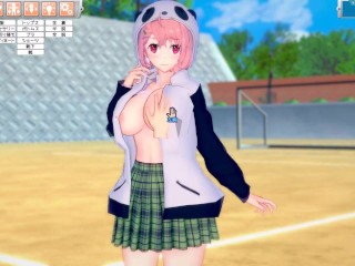 【エロゲーコイカツ！】VTuber 笹木咲3DCG巨乳アニメ動画(バーチャルYoutuber)[Hentai Game Koikatsu! Sasaki Saku(Anime 3DCG Video)]
