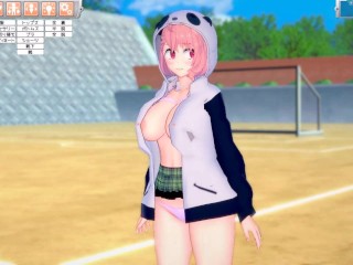 【エロゲーコイカツ！】VTuber 笹木咲3DCG巨乳アニメ動画(バーチャルYoutuber)[Hentai Game Koikatsu! Sasaki Saku(Anime 3DCG Video)]