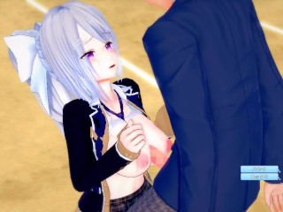 【エロゲーコイカツ！】VTuber 樋口楓3DCG巨乳アニメ動画(バーチャルYoutuber)[Hentai Game Koikatsu! Higuchi Kaede(Anime 3DCG Video