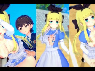 【エロゲーコイカツ！】VTuber 物述有栖3DCG巨乳アニメ動画(バーチャルYoutuber)[Hentai Game Koikatsu! Mononobe Alice(Anime 3DCG