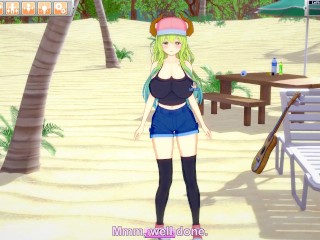 Lucoa Services and fucked (1/2) - Kobayashi-san Chi no Maid Dragon