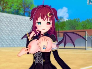 【エロゲーコイカツ！】VTuber 夢月ロア3DCG巨乳アニメ動画(バーチャルYoutuber)[Hentai Game Koikatsu! Yuzuki Roa(Anime 3DCG Video)]