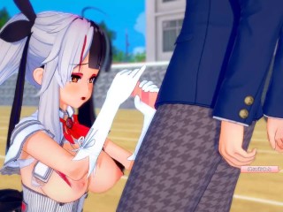 【エロゲーコイカツ！】VTuber 夜見れな3DCG巨乳アニメ動画(バーチャルYoutuber)[Hentai Game Koikatsu! Yorumi Rena(Anime 3DCG Video)