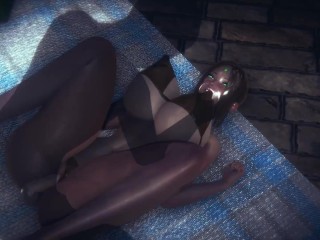 [LEAGUE OF LEGENDS] Nidalee is a sex beast (3D PORN 60 FPS)