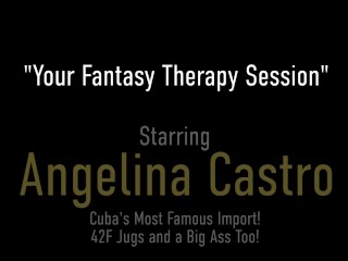 POV: Your Thick Therapist Angelina Castro Sucks Your Cock!