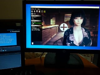 【エロゲーハニーセレクト2リビドー】大和撫子な浴衣爆乳美少女に嫌がりエッチ3DCG動画[Hentai Game Honey Select 2 Japanese big tits girl(3DCG