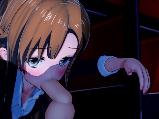 Asuna BLOWJOB and FUCK in Love Hotel Sword Art Online (3D Hentai)