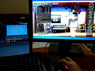 【エロゲーコイカツ！】艦これ 秋月3DCG巨乳アニメ動画(艦隊これくしょん)[Hentai Game Koikatsu! Akizuki (Anime 3DCG Video)]