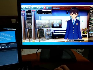 【エロゲーコイカツ！】艦これ 照月3DCG巨乳アニメ動画(艦隊これくしょん)[Hentai Game Koikatsu! Teruzuki(Anime 3DCG Video)]