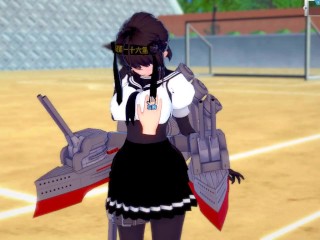 【エロゲーコイカツ！】艦これ 初月3DCG巨乳アニメ動画(艦隊これくしょん)[Hentai Game Koikatsu! Hatsuzuki(Anime 3DCG Video)]