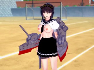 【エロゲーコイカツ！】艦これ 初月3DCG巨乳アニメ動画(艦隊これくしょん)[Hentai Game Koikatsu! Hatsuzuki(Anime 3DCG Video)]
