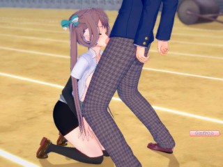 【エロゲーコイカツ！】艦これ 朝雲3DCG巨乳アニメ動画(艦隊これくしょん)[Hentai Game Koikatsu! Asagumo (Anime 3DCG Video)]