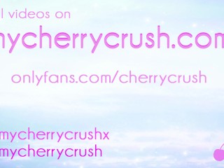 Cherry Crush Cosplay Compilation - BJ Butt Plug Anal Fuck machine