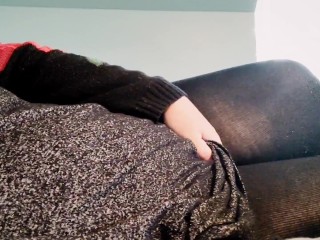 Not Working From Home: Clothed Quickie Cum On The Clock With Lelo SONA Cruise