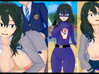 【エロゲーコイカツ！】僕のヒーローアカデミア 取蔭切奈3DCG巨乳アニメ動画(ヒロアカ)[Hentai Game Koikatsu! Setsuna Tokage(Anime 3DCG Video)]