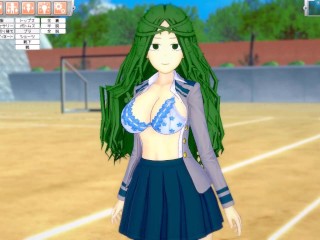 【エロゲーコイカツ！】僕のヒーローアカデミア 塩崎茨3DCG巨乳アニメ動画(ヒロアカ)[Hentai Game Koikatsu! Ibara Shiozaki (Anime 3DCG Video)]