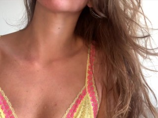 Some content from OnlyFans. Sucking an ice cream, masturbation and squirting! - Luci's Secret