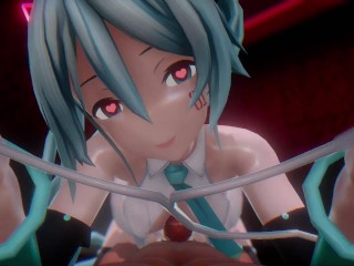 hentai mmd - doctor miku つみ式ミクさんがお腹に聴診器あてるだけ (lovemax)