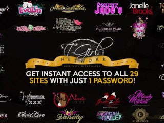 Foxxy and Mandy Translesbian Cock Sucking