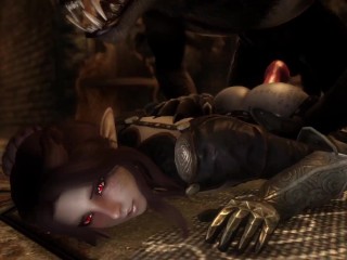 Saffy Does A Little Bit Of Werewolf Training