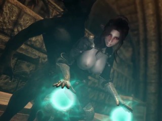 Saffy Does A Little Bit Of Werewolf Training