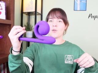 Toy Review - Snail Vibe Dual-Stimulating Vibrator, Courtesy of Peepshow Toys!