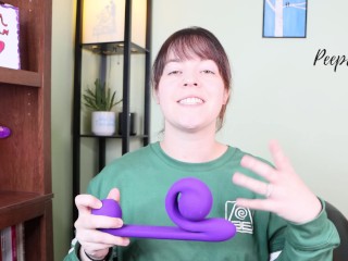 Toy Review - Snail Vibe Dual-Stimulating Vibrator, Courtesy of Peepshow Toys!