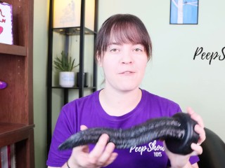 Toy Review - Mr. Hankey's Toys Venomous Tongue Dildo, Super Soft Silicone