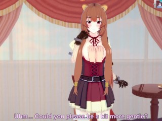 3D/Anime/Hentai, The Rising of the Shield Hero: Raphtalia loves getting fucked by a big dick !!