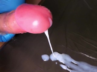 ゆっくり、ドクドク大量射精、SLOW MOTION HUGE CUMSHOT, CLOSE UP