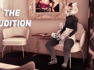 The Audition / Femboy Cat gets interviewed by Lalana - With Voice Acting!