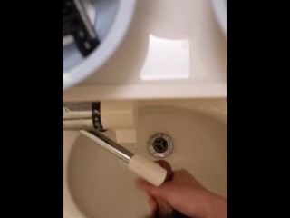 Masturbation in the bathroom of my house