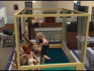 More and more partners over time | Porno game