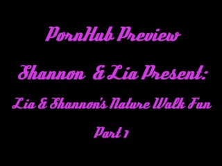 Preview Video - Lia & Shannon's Nature Walk Fun - Part 1