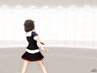 Hentai MMD - 時雨の恋愛サーキュレーション (mikuline39)