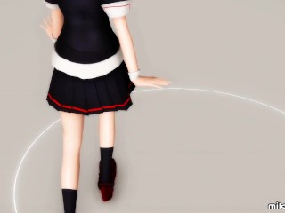 Hentai MMD - 時雨の恋愛サーキュレーション (mikuline39)