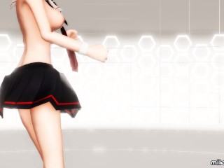 Hentai MMD - 時雨の恋愛サーキュレーション (mikuline39)